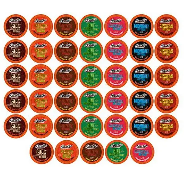 Brooklyn Bean Roastery Choc. Variety  Hot Cocoa Pods for Keurig, 40-pk
