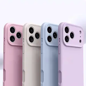 phone case for iphone 17 16 15 14 13 12 11 pro max plus 16e  case ,case iphone 17 pro max  phone cases Dopamine Color Matte Soft Case, Comfortable Grip, Anti-Fingerprint & Full Anti-Drop Protection,cute phone cases ﻿