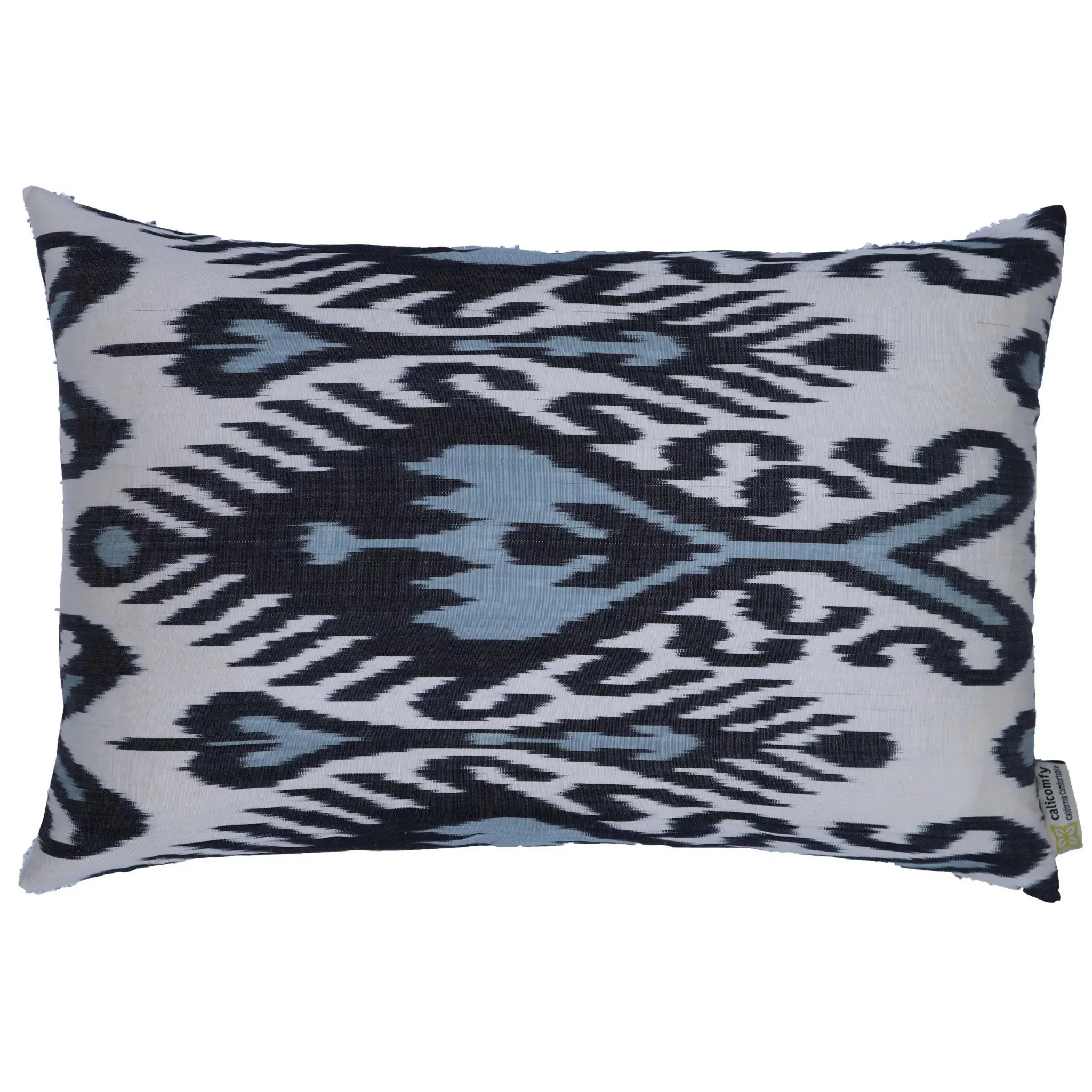 Canvello Handmade Silk Decorative Throw Pillow with Down Filled Insert