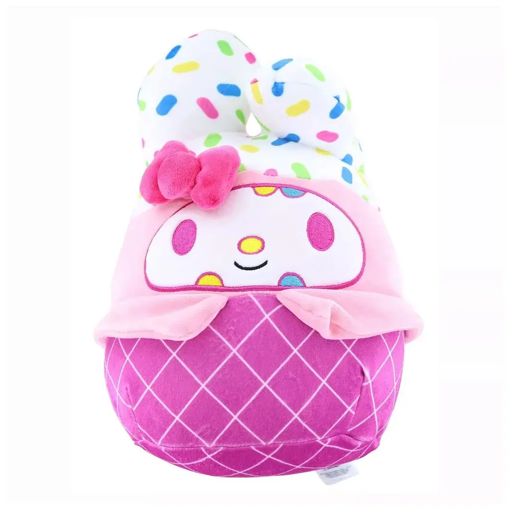 Squishmallows 8" Tall New Unisex Sanrio My Melody Kaiju-Style Cartoon Plushie Stuffed Animal Collectible, Soft Cuddly Gift for Enthusiasts