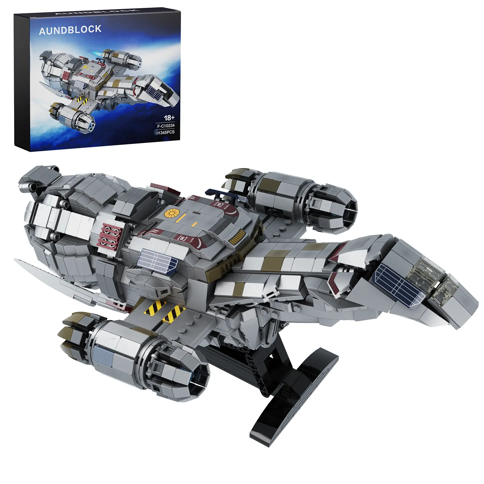 Space Shuttle Serene Building Blocks Set – 1345 Pieces STEM Toy for Kids & Adults, Perfect Gift for Space Fans, Ideal for Halloween, Christmas, Birthdays & Holidays