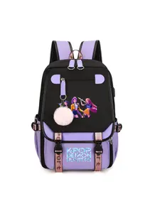 Kpop demon Backpack Large Capacity for School Girls, Cute High School Backpacks for Teens Women Student Large Bookbag 15.6 Inch Laptop Bag for College Work Travel Trip