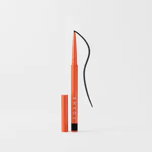 SOSHE Beauty Waterproof Precision Eyeliner - Ultra Soft Gel Formula, Long Lasting, Smudge Proof, Micro Precise 1.5MM Tip, True Black
