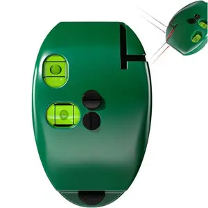 90 Degree Electronic Red Light Scale with Red & Green Light Levels Self-leveling Function Portable for Construction Parallel Line Applications