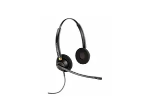 Poly EncorePro HW520D Headset - Stereo - Wired - On-ear - Binaural - Ear-cup - 2.58 ft Cable - Noise Cancelling Microphone