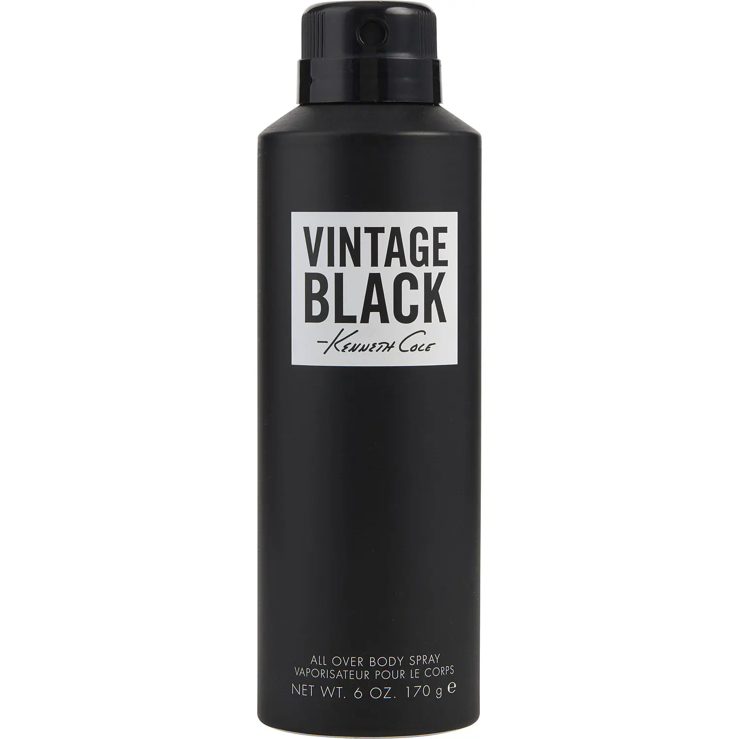 Vintage Black By Kenneth Cole Body Spray For Men
