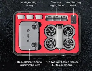 DJI NEO dedicated ABS explosion-proof and water-resistant tank that can be carried by hand or crossbody
