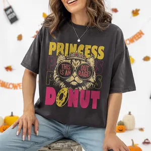 Comfort Colors® Princess Donut  Shirt, This is an OUTRAGE Sweatshirt, Dungeon Crawler Carl Fan Shirt, Goddammit Donut, New Achievement Tee