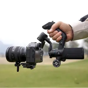 FeiyuTech SCORP MINI 3 Pro AI Tracking Camera Gimbal,All-in-One 3-Axis Stabilizer with Vertical Shooting,Bluetooth&Cable Control,Max 4.41 lbs,for Sony Canon Nikon Panasonic Fujifilm DJI GoPro iPhone