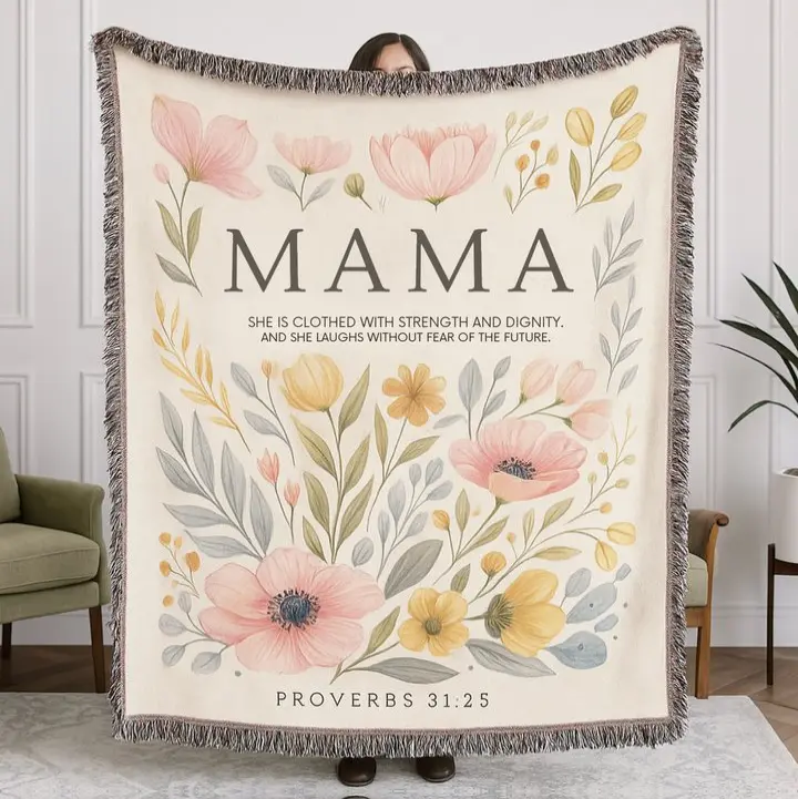 Personalized Woven Blanket
