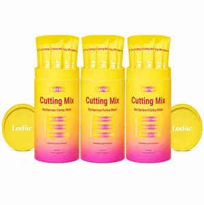 3 Pack LeeFar Cutting Drink Mix – | HD Strawberry Açaí Flavor – | (30 Servings)