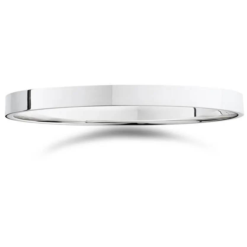 2mm Flat High Polished Wedding Band 950 Platinum