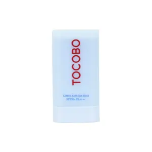 TOCOBO Cotton Soft Sun Stick Sunscreen (19g) Korean Skincare Facial Flower Hydrate Lightweight