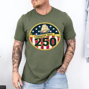Official United States Navy 250th Anniversary Graphic Tee | U.S. Navy T-Shirt