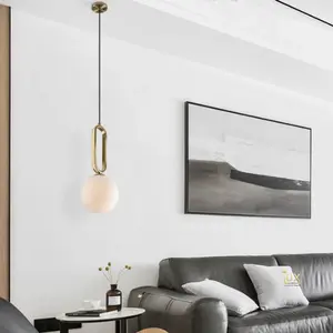 Nordic Creative Pendant Light, Minimalist Unique Design, E27 Base, Elegant Lighting Fixture, High-Quality Material, Perfect Home Decor, Decorative Light, Modern Mood Lighting