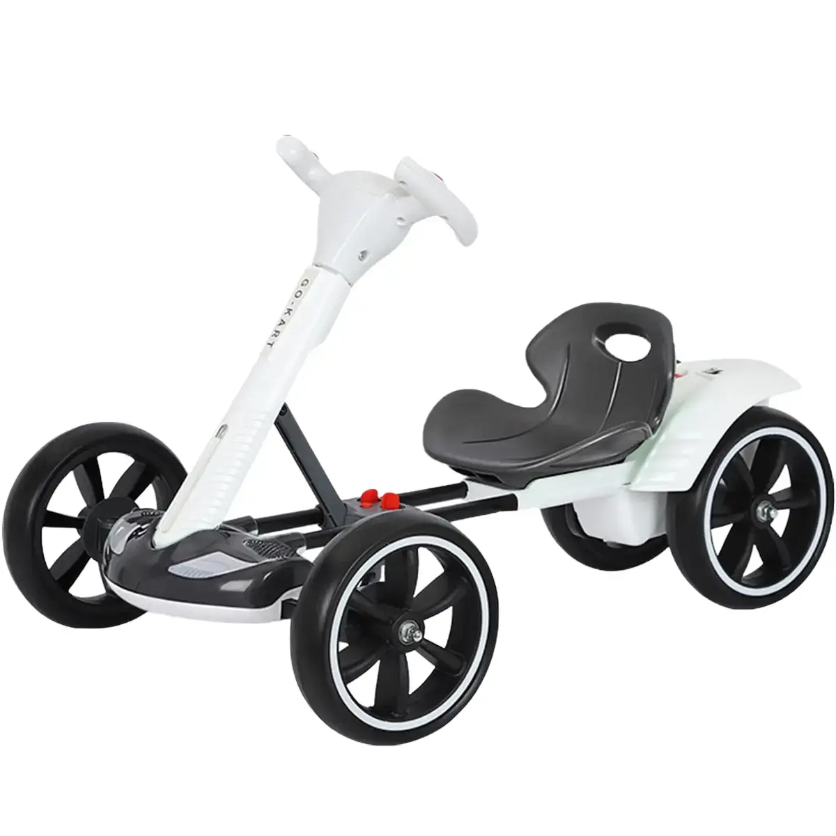 Kids' Ride-On Go-Kart, Foldable Toy with Remote Control for Outdoor Play, Lightweight and Durable Construction