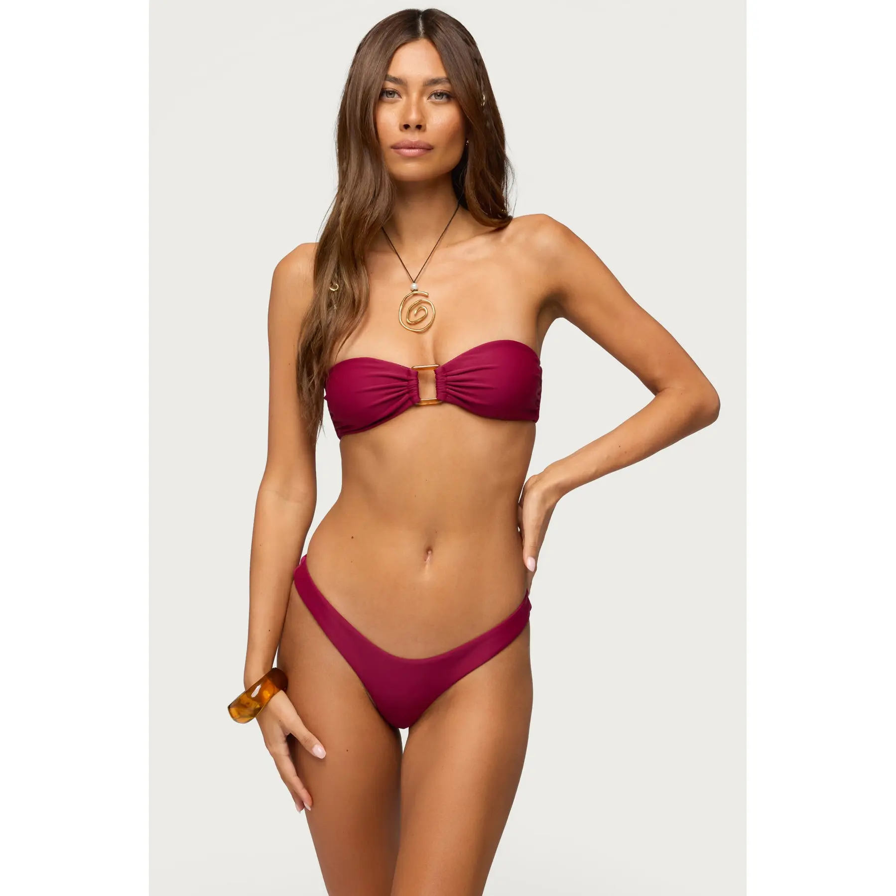 Silvey Bandeau Bikini Top