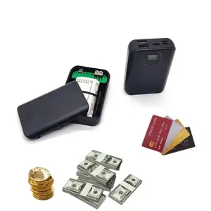 Portable Storage Box Medicine Case, Space Saving Storage, Hidden Money Safe Box, Lockable storage boxes, Portable Security Box for Cash, Pills, Small Essentials, Lightweight Travel Design, Durable Lightweight Organizer
