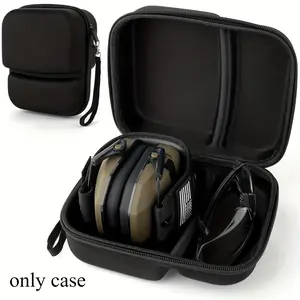 Storage Case Compatible with Walkers Razor Slim/Howard Leight Honeywell Impact Sport Electronic Ear Protection Muffs Bag