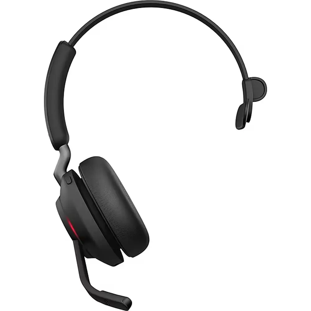 Jabra Evolve2 65 Wireless Mono On-Ear Headset with Link 390a USB-A Adapter, 40mm Audio Driver, Noise Reduction, Electronic Audio Device for UC Use