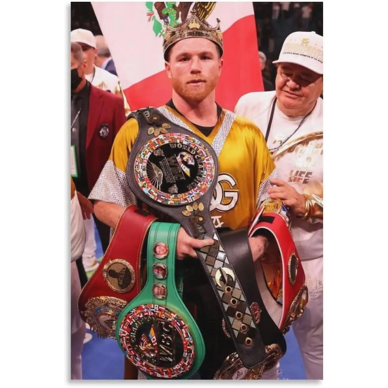 Canelo Alvarez Boxing Poster (1) Canvas Wall Art Poster Decorative Bedroom Modern Home Print Picture Artworks Posters
