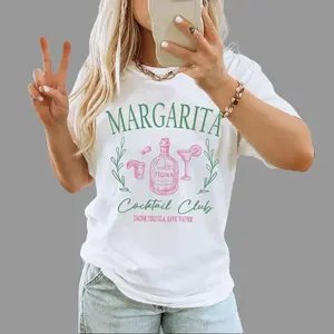 Margarita Shirt, Tequila Tee, Womens Cinco De Mayo TShirt, Mexico Caribbean Tropical Beach Girls Trip Vacation Cruise Gift Shirts for Her
