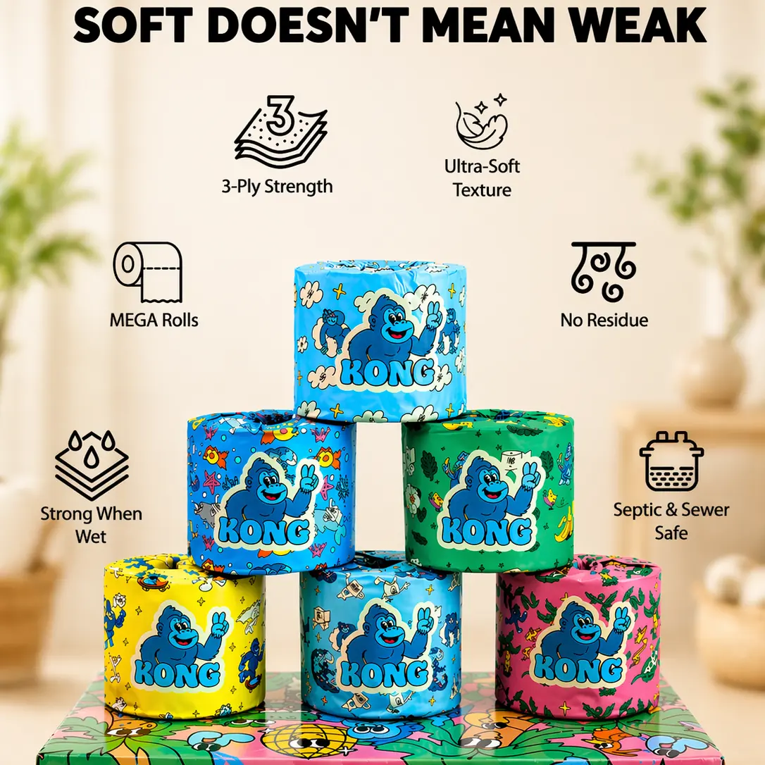 100% Premium Bamboo Toilet Paper 100% Premium Bamboo Toilet Paper