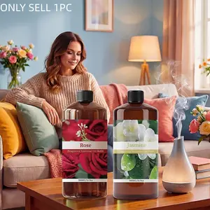 Classic Bottle 500ML Essential Oil Refill, Long-Lasting Fragrance, Suitable for Hotel, Car, Home, Office, Perfect Gift