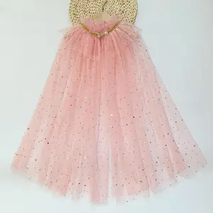 Fairy Cape Stars Moon Halloween Christmas Costume Cloak, Women's Party Cosplay Accessory, Festival Performance Wear