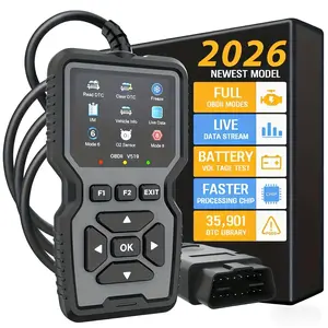 Professional OBD2 Diagnostic Scanner Tool, Car Engine Fault Detector, Car Code Reader, Battery Tester, OBD2 Diagnostic Scanner Tool, Automotive Scan Tool