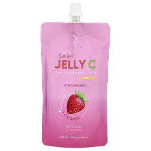 Everydaze Sweet Jelly C, Plant Based Konjac Jelly, Strawberry, 5.07 fl oz (150 ml)
