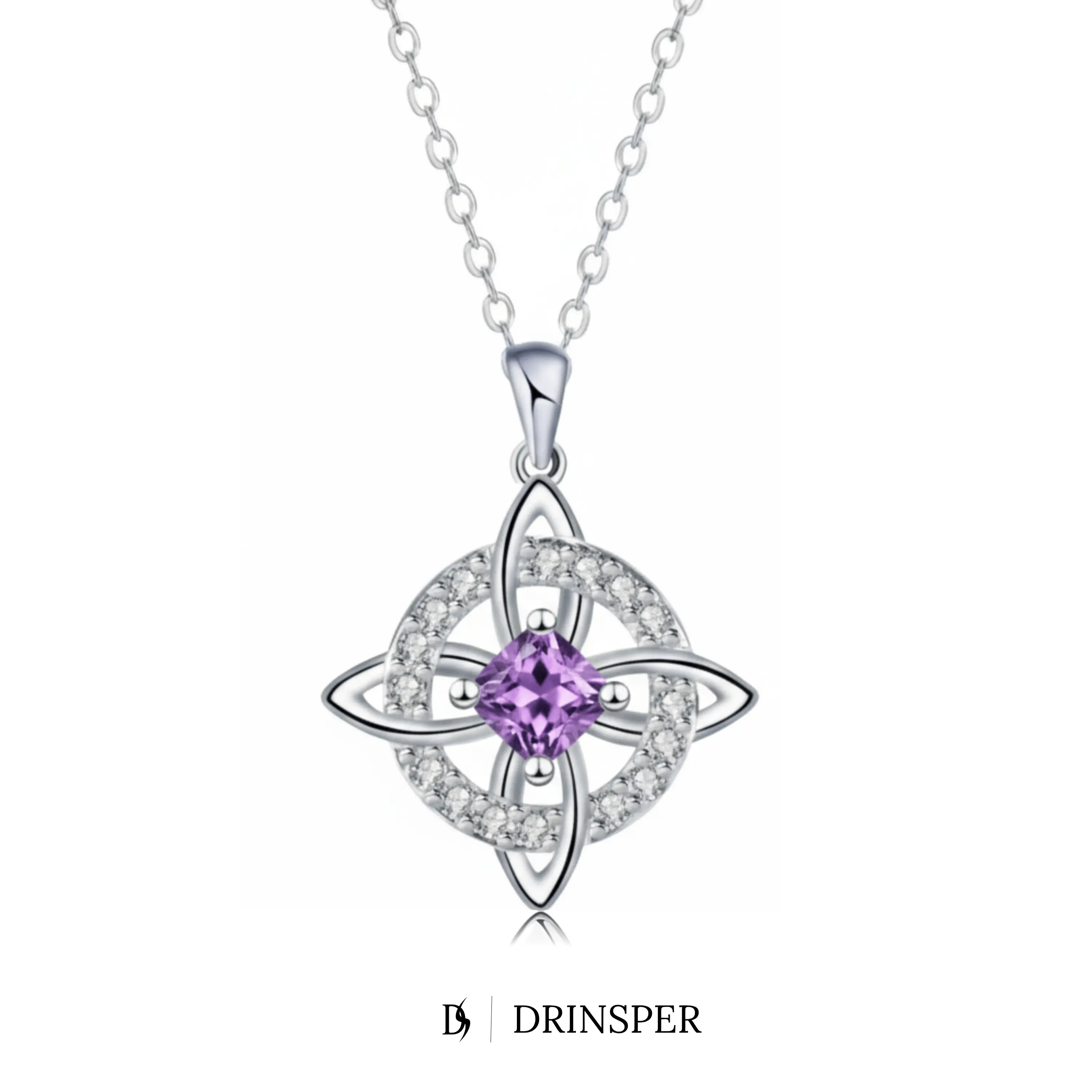 2. February / Amethyst Artificial Crystal