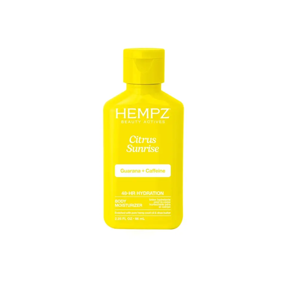 Travel-Size Beauty Actives Citrus Sunrise Moisturizing Body Lotion with Guarana + Caffeine