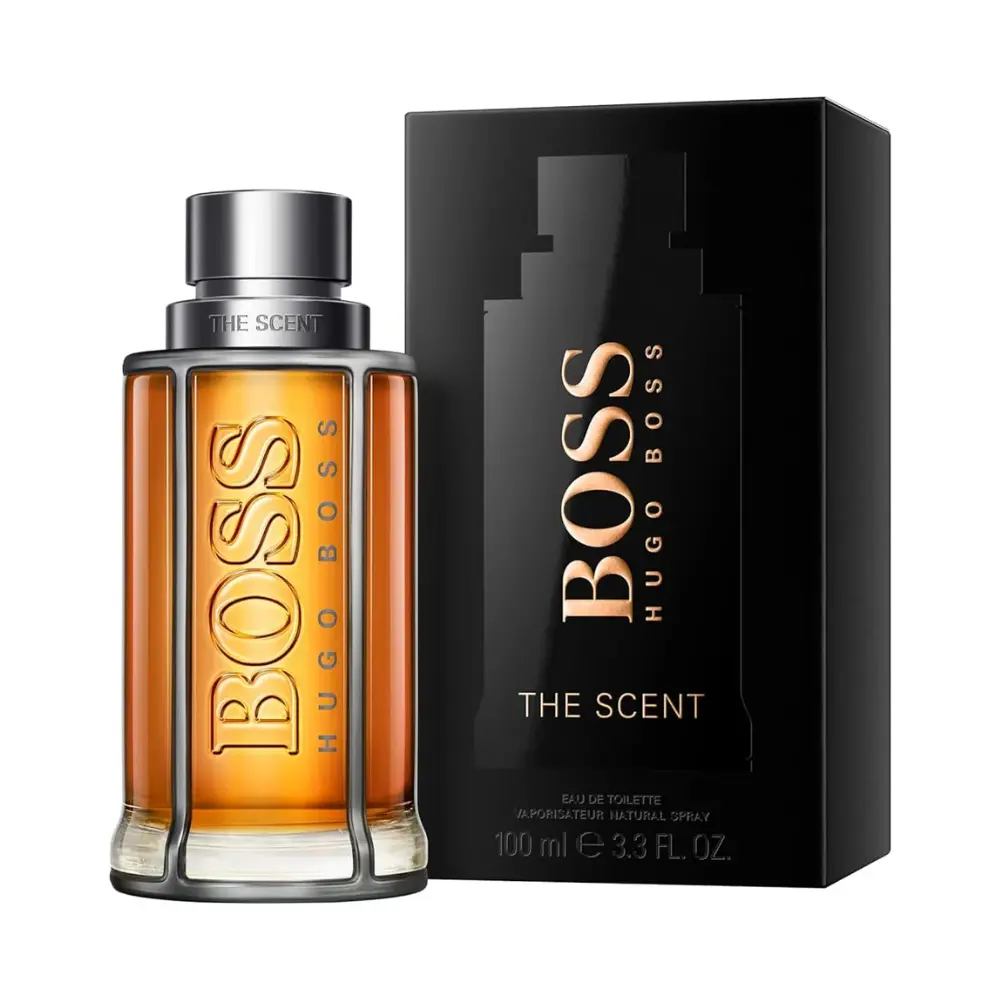 Hugo Boss BOSS The Scent Eau de Toilette 3.3 oz for Men | Seductive Lasting Fragrance