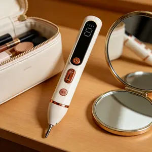 USB Beauty Device with Smart LCD – 9-Level Adjustable Settings for Individualized Skincare & Precision Tip Care