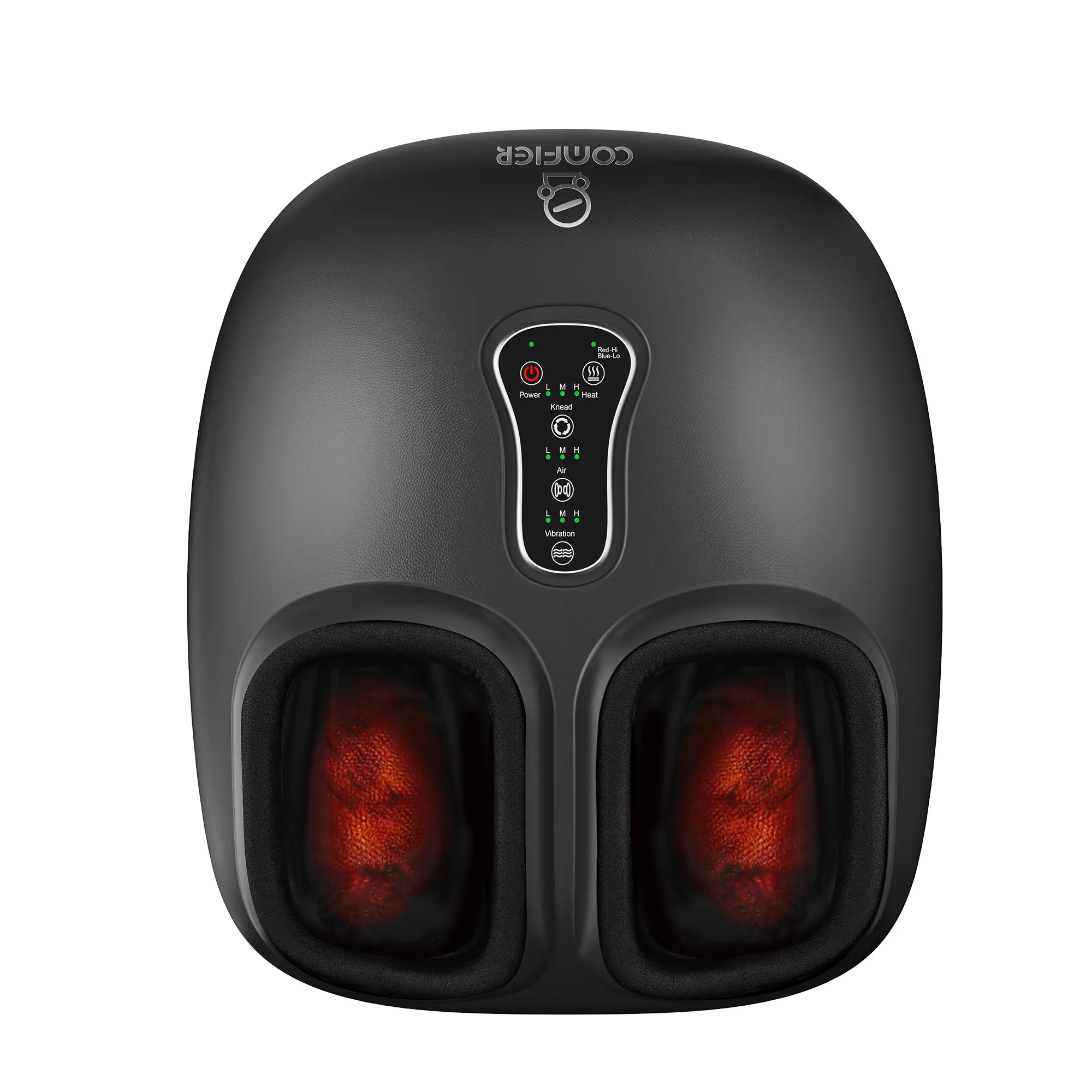 COMFIER Shiatsu Foot Massager with Heat, Vibration,Rolling Compression Feet Massager Machine for Plantar Fasciitis,Neuropathy Pain,Gifts for Her,Him Fits Size up to 13“ Multiple Modes summerwins