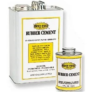 Best-Test  Student Rubber Cement - 16 Oz.