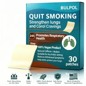 Buy one, get one free. Mullein Patch | Corydalis + Resveratrol promotes lung detoxification and repair; Menthol + Natural Caffeine alleviates withdrawal symptoms.