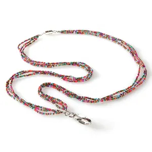 Vivian Beaded ID Necklace