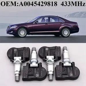 1Pcs/4Pcs TPMS/TIRE PRESSURE SENSOR OEM#A0045429818 #433MHz For #MERCEDES-BENZ:R-Class(06-09)/E-Class(2006-2010/05)/S-Class(07-09)/CLS-Class(2004/09-2011)/SL-Class(2005/05-2012/06)/CL-Class(2006/10-2010)/ML-Class(2006-2010/05)