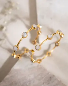 Gemma Bangles Moonstone (2 bangles)