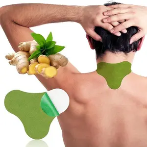 72-Piece Natural Herbal Wormwood Cervical Heat Pads, Easy-Apply Gentle Heat Patches for Shoulder, Neck Muscle Soreness Relief, Pain Patches, Heat Pad