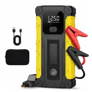 Portable 5000A Jump Starter 12V – Smart LCD Car Battery Booster, Ultra-Fast Start for Gas/Diesel Vehicles + Multi-Device Power Bank