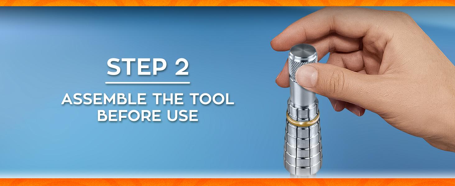 Stainless Steel Ring Stretcher Kit with Rubber Mallet - Professional Ring Resizing Tool 6-10 for Jewelers Jewelry Repair & DIY Enthusiasts