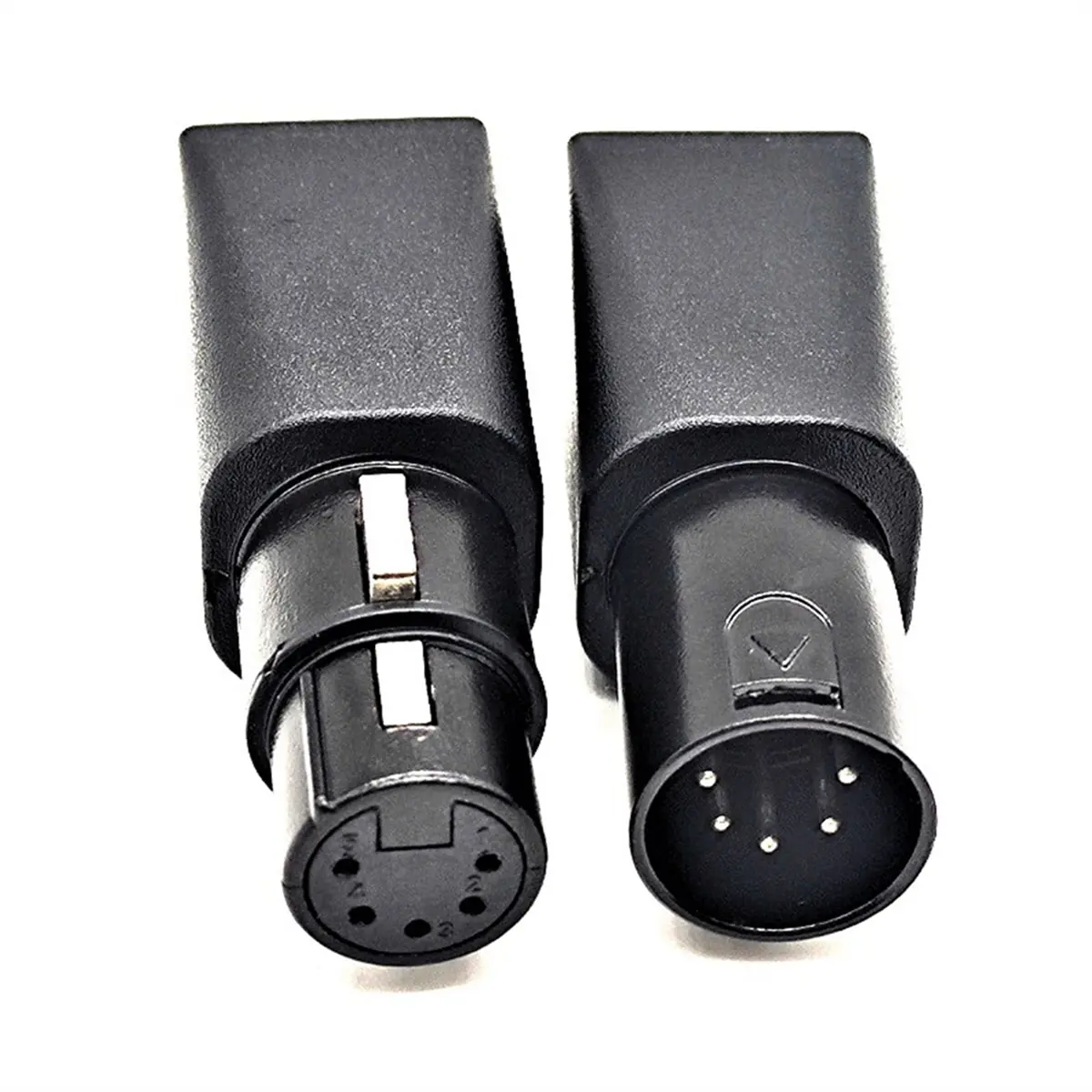 Sports & Outdoor Water Sports Diving DMX to RJ45 Converter Kit - 1-Pair 5-Pin XLR Metal Female & Male Adapter Connectors, RJ45 Ethernet Cable Accessories for Audio Video Use, 5-Pin To 3-Pin Cable