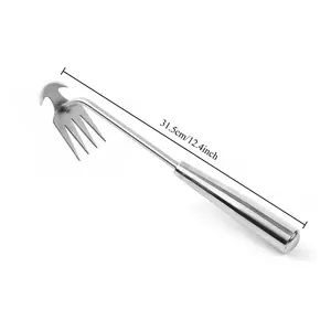 Weed removal tools: hoe, weeding rake, soil loosening tool, weed puller, shovel, agricultural weeding device, vegetable digger, small rake