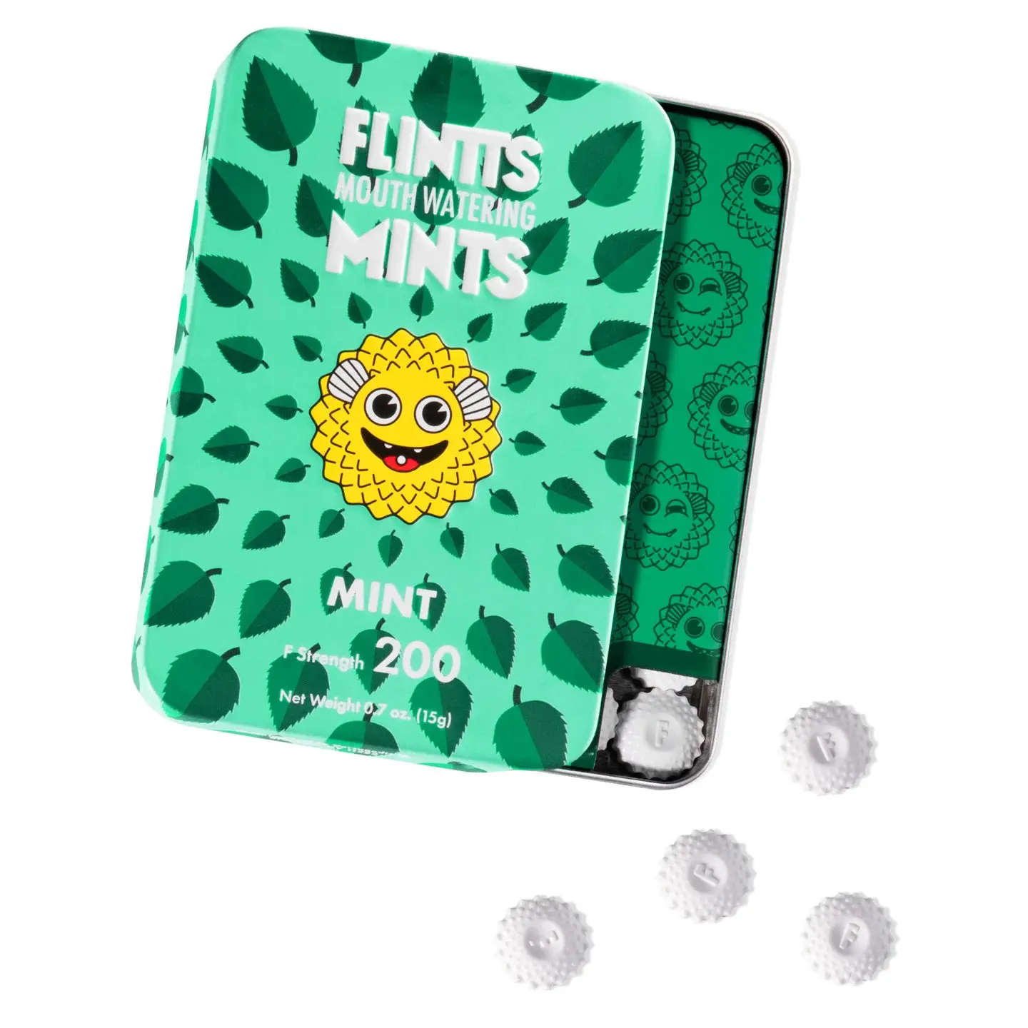 Flintts Super Strong Mints - Super-Strong, Saliva-Stimulating Mints, Mint Flavor Flintts Super Strong Mints - Super-Strong, Saliva-Stimulating Mints, Mint Flavor