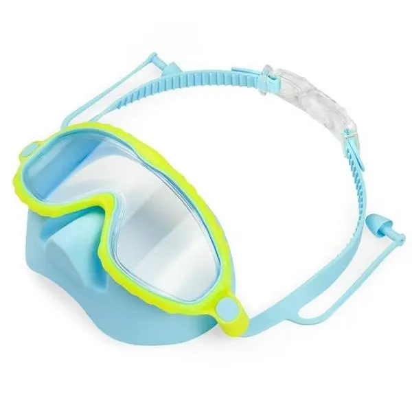 Kids Swim Goggles with Nose Cover, 2026 Upgrade Toddler Goggles Swim Mask with HD Large Frame, Anti-Fog No Leak Diving Mask for Kids Youth 4-16
