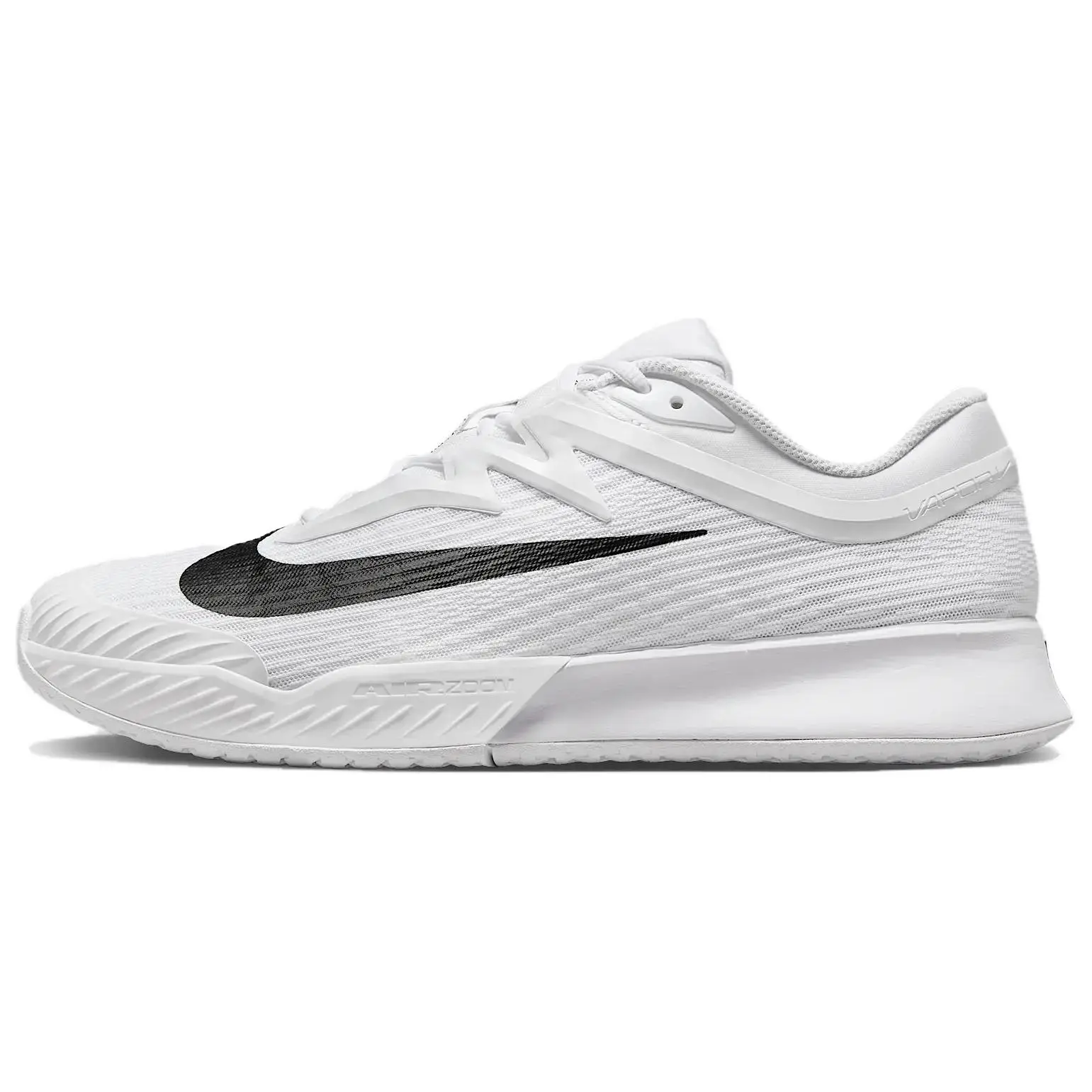 Men's Nike Vapor Pro 3 Low-Top Tennis Shoes, White, with Comfort & Cushioning