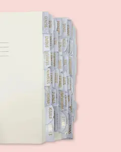Marble Bible Tabs